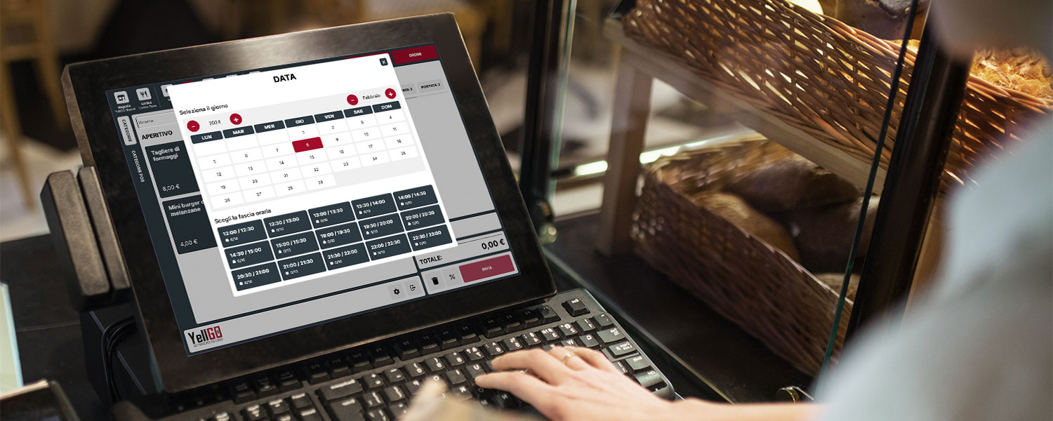 YellGO POS - Inserimento ordini telefonici e manuali. Un’unica piattaforma per l’inserimento degli ordini dal pannello di controllo.